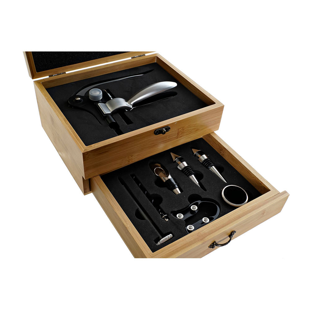 Wine Accessories Box Bamboo Stainless steel
