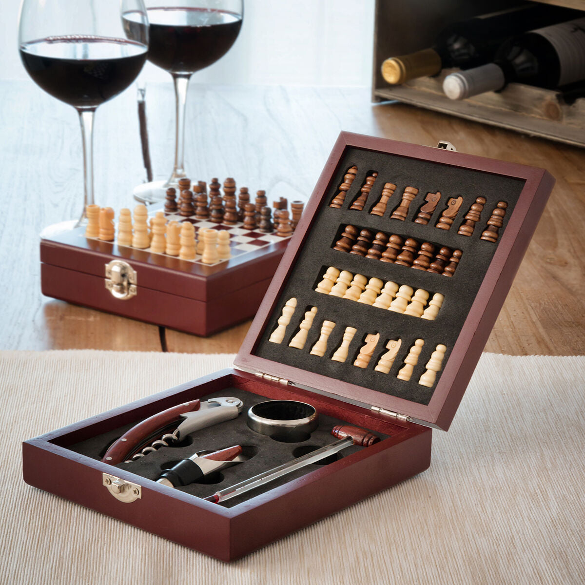 Chess Wine Set